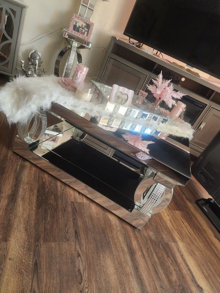 MIRROR TABLES SET OF 3