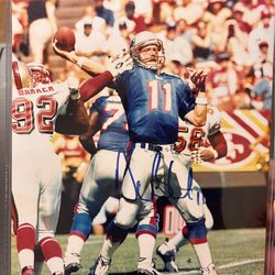 Autographed Drew Bledsoe 8x10 Photo