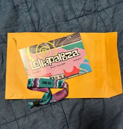 Sunday Lollapalooza Wristband