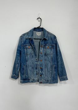 Madewell Oversized Denim Jacket 