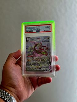 PSA 10 Rayquaza VMAX Full Art Secret Rare #218