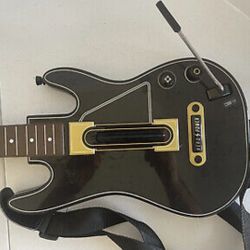 2 (two) Activision Guitar Hero Power Wireless Guitar Xbox 360 PS3