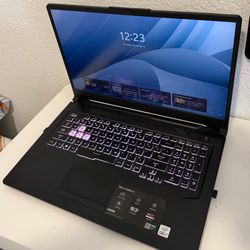 ASUS TUF F17 — i7-10750H • GTX 1650 Ti • 16GB RAM • 256GB SSD + 1TB HDD
