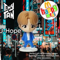 (NEW) 2025 McDonald's Happy Meal BTS: Tiny Tan #4 THX J-Hope Figure (PERFECT FOR BIRTHDAY PARTIES)