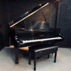 Kawai 5'1" Model KG-1C Baby Grand | Ebony Satin, Like New Condition