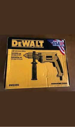 Dewalt dril 1\2