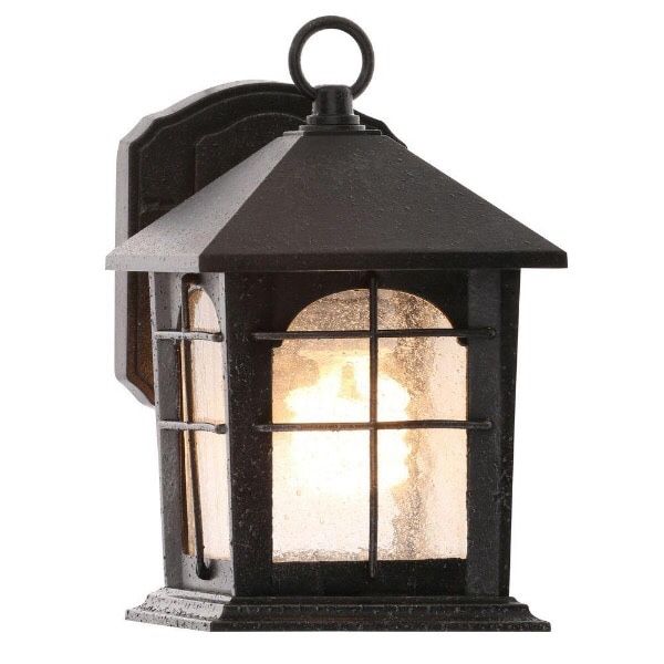 Home Decorators Collection Brimfield 1 Light Aged Iron Outdoor Wall Home Decorators Collection Brimfield 1 Light Aged Iron Outdoor Wall Lantern Brand New For In Davie Fl Offerup