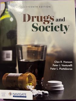 Text books Drugs and Society 15th edition, Microsoft 365 Office 2021 introductory,  Health the basics 13th edition,   The Harvard Medical School Guide