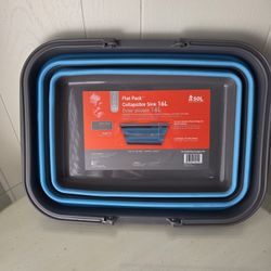 S.O.L. (Survive Outdoors Longer) Flat Pack Collapsible 16L Sink 