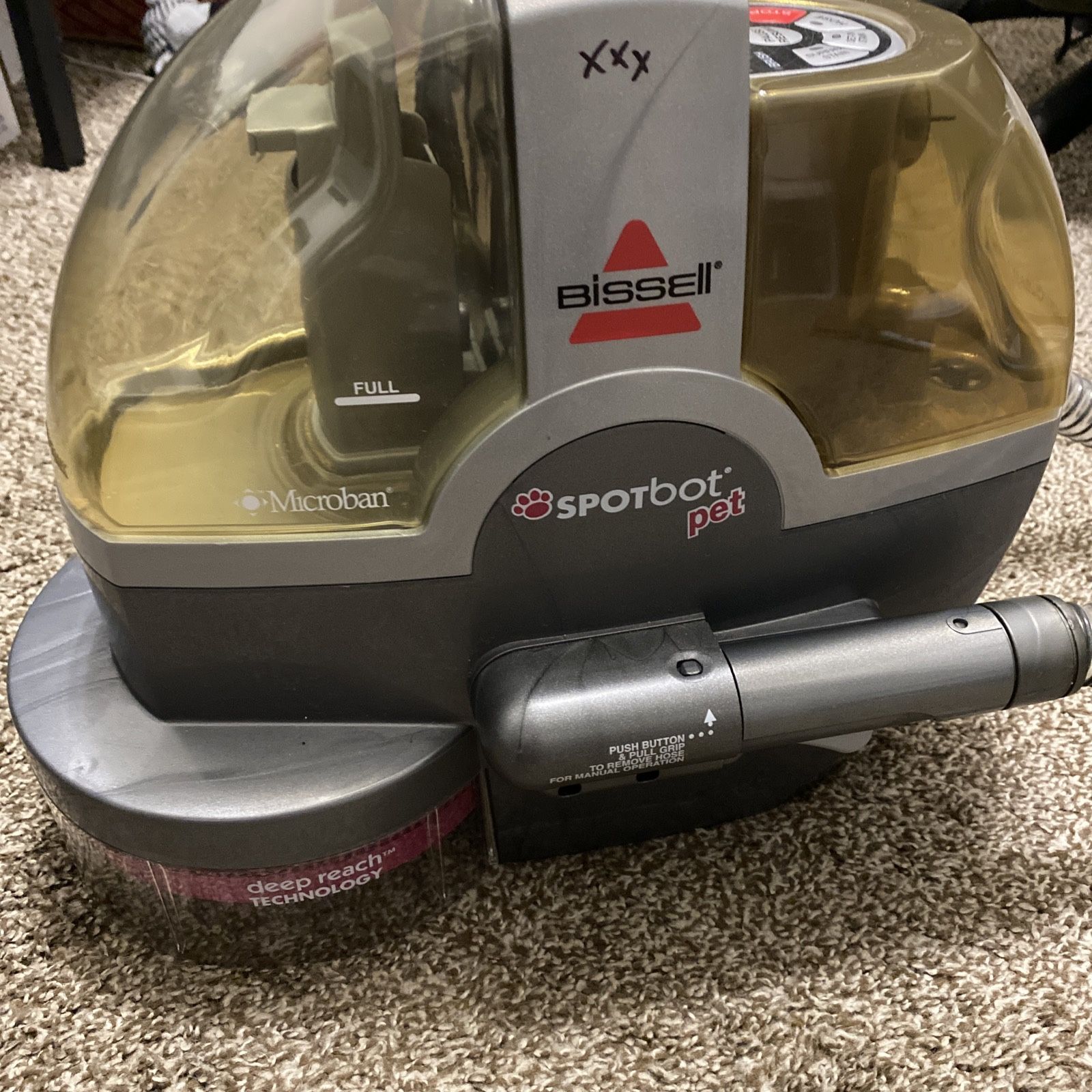 Bissell SpotBot Pet Portable Carpet Cleaner 33N8A