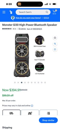 Monster speaker