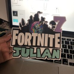 Fortnite Cake Topper