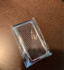 Brand New Brown Genuine Leather Money Clip