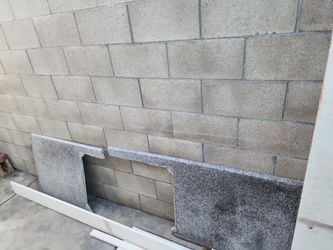 Free used gray granite top