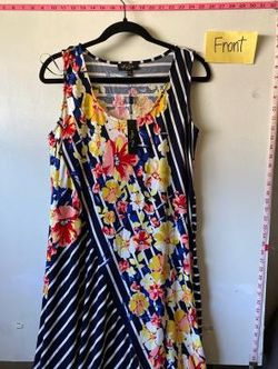 Melissa Paige Petite Women's Multi-Colored Dress Size XL NWT