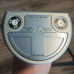 Golf Club Right-Handed TaylorMade TP Reserve TR-M3TH Truss Putter, L Neck, 34 Inches