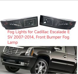 Generic
Fog Lights for Cadillac Escalade ESV 2007-2014, Front Bumper Fog Lamp 10383562/10383563(Pair)