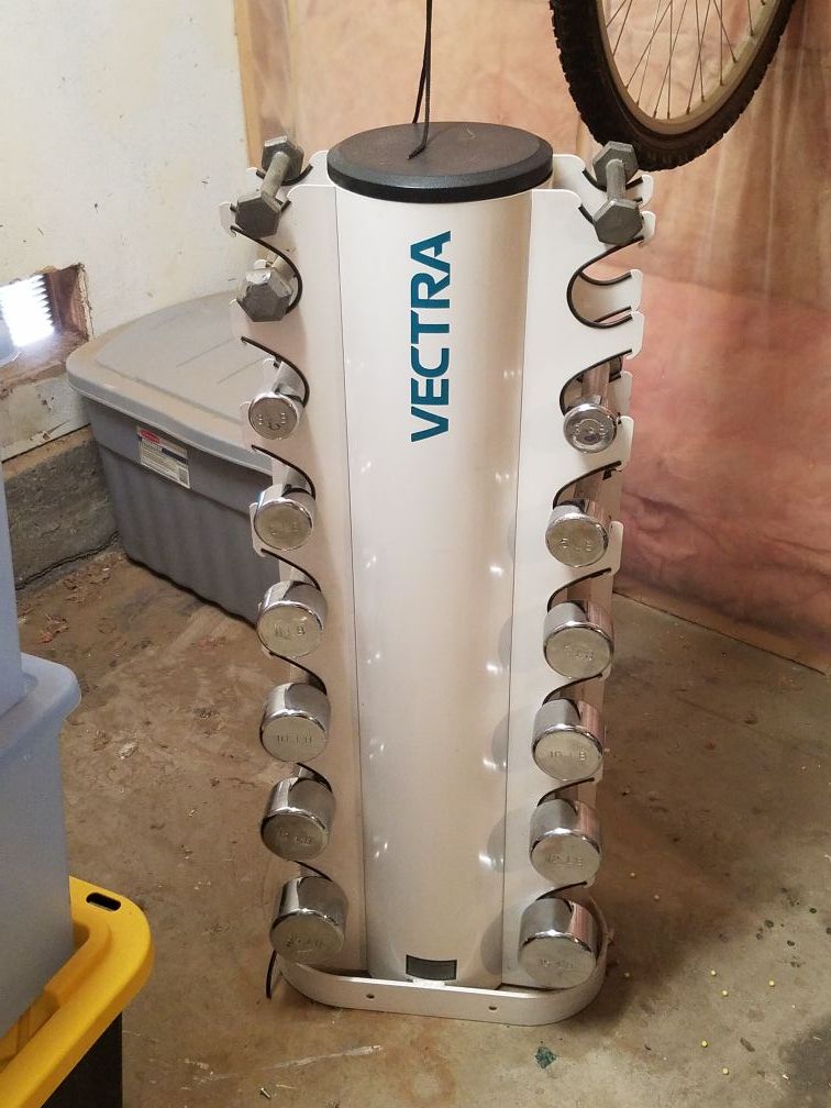Vectra dumbbell rack hot sale