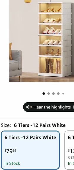 Shoe Rack 6 tier