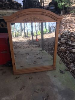 Framed mirror