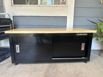 Husky Steel Storage Bench