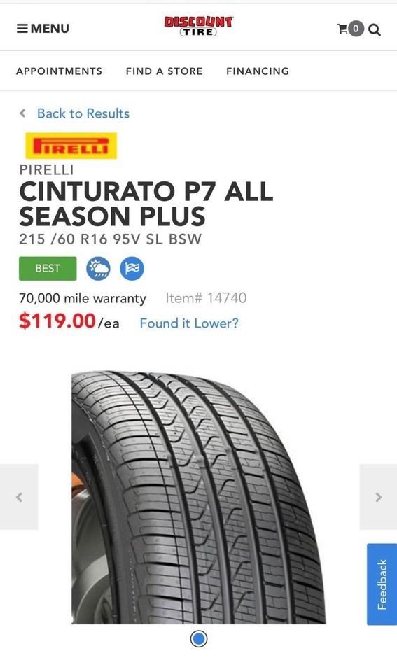 Pirelli Cinturato P7 All Season Plus