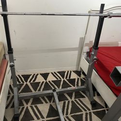Heavy Duty Bench Press/Squat Wrack Combined 