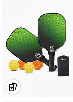 Pickle Ball And Rackets.  