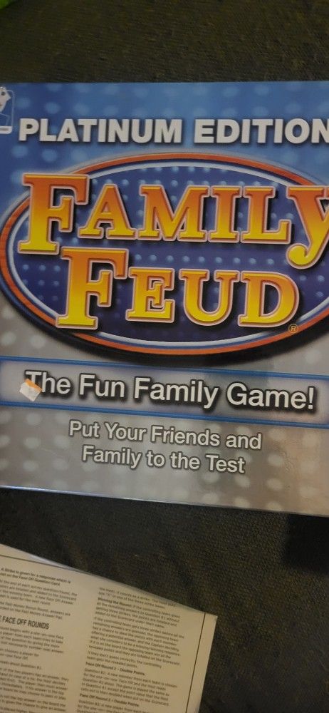 Family Feud Platinum Edition!!! Brand New In Box Original Packaging! 📦 ✨️