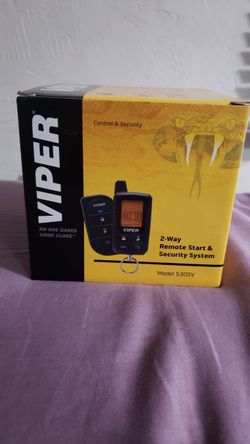 VIPER REMOTE START 5305V INSTALLED