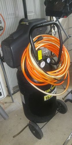 Brute 15 gallon air compressor