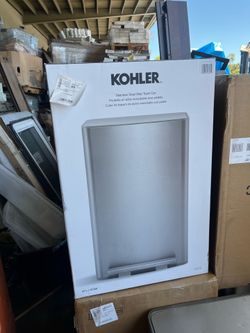 Kohler 13 gallon stainless steel trash cans