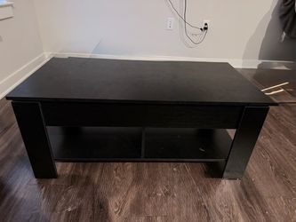 Black Extendable Coffee Table
