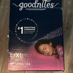 Goodnites L/XL Pull Ups