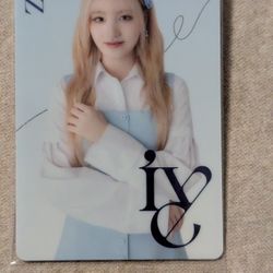 IVE LIZ N-05 Bandai Non-Sport Trading Card Single Starship Entertainment Japan