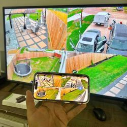 4 Camaras De Seguridad -4 CCTV Security Cameras 