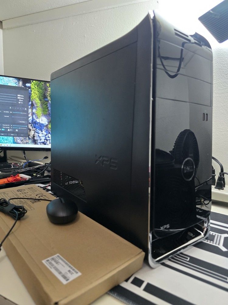Gaming pc desktop computer dell xps intel i5-6600, rx 570, 16 gb ram, ssd, hdd, wifi bundle 