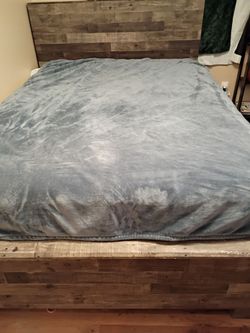 Queen bed frame