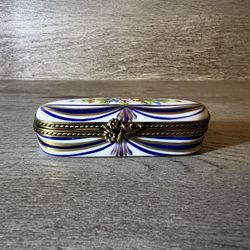 Limoges porcelain trinket box