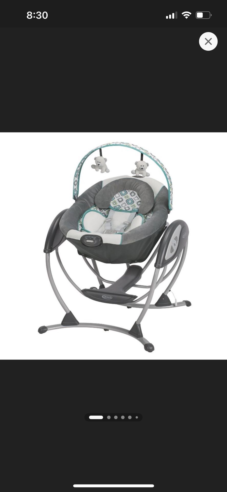 Baby Swing - Graco Glider  XL