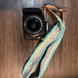 Canon EOS Rebel T7 camera, camera bag, EF 75-300mm f/4 lense, battery’s, charger, and More!