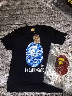 BAPE blue camo