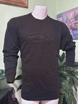 Vans Long Sleeve Black Logo Shirt