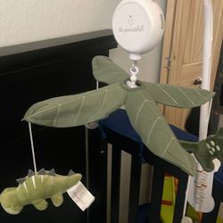 The Peanut Shell Crib Mobile-Dino