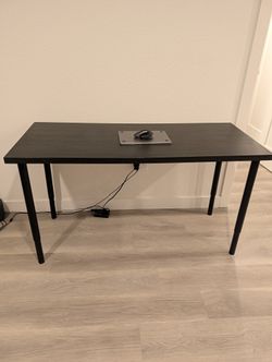 IKEA 55x24 Computer Desk with adjustable Height legs