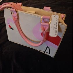 Crossbody Flamingo Purse
