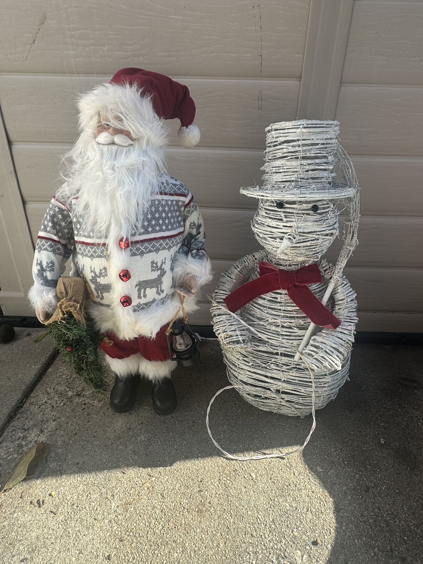 Santa And Snowman $50 For Both