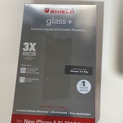 ZAGG InvisibleShield Glass+ for Apple iPhone 11 Pro Xs & X