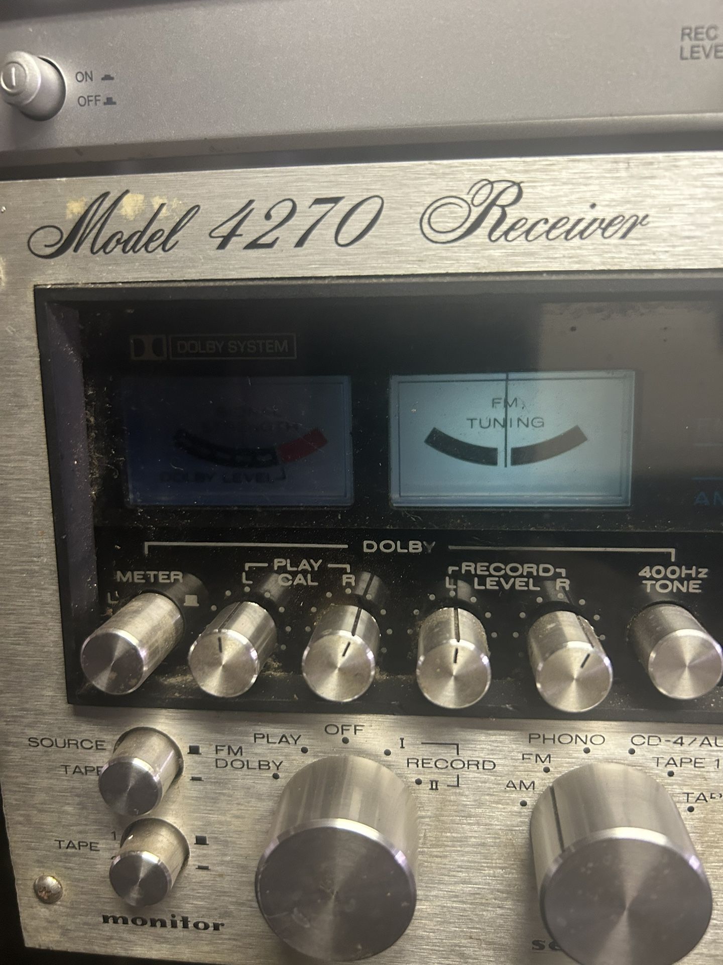 Marantz Model 4270 Receiver Stereo 2 + Quadradial 4