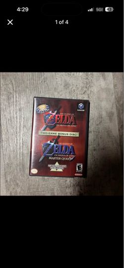 Zelda Ocarina of Time & Master Quest GameCube